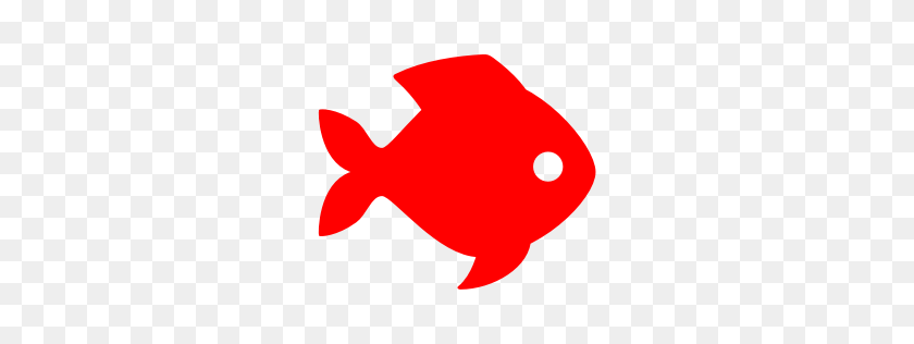 256x256 Red Fish Clipart - Beta Fish Clipart
