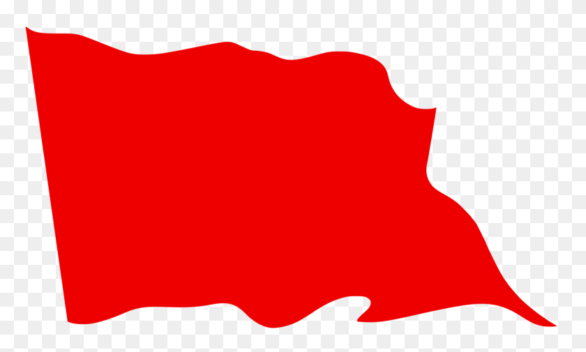 1313x750 Red Flag Computer Icons Banner - Red Banner Clipart