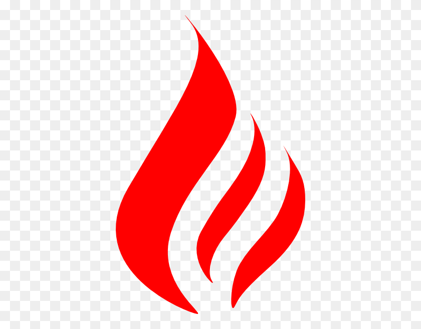 378x596 Red Flame Clip Art - Red Flames PNG