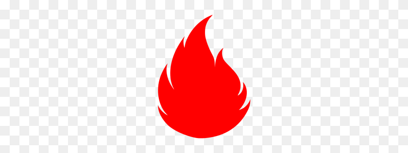 256x256 Red Flame Icon - Red Flames PNG