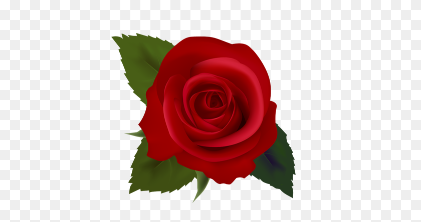 400x384 Красный Цветок Клипарт И Стихи - Клипарт С Красной Розой
