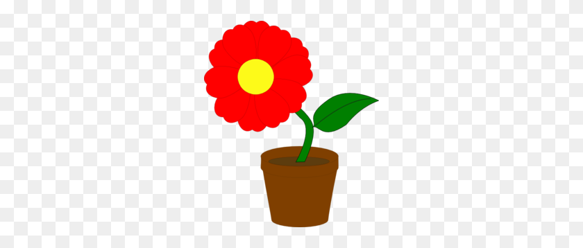 252x298 Красный Цветок Клипарт Цветочное Растение - Цветочный Клипарт Корона