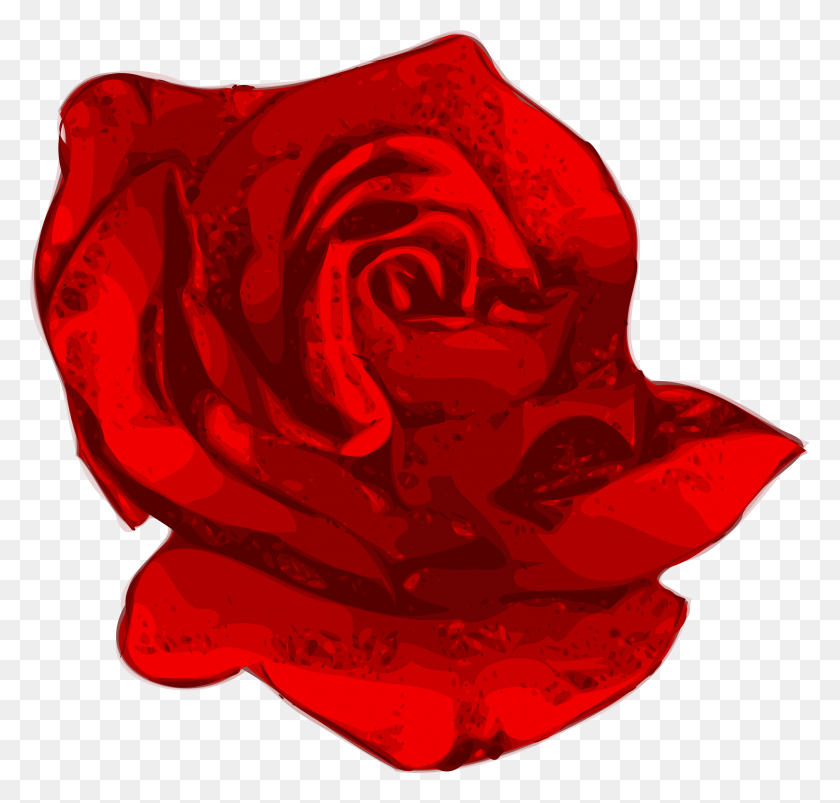 2314x2205 Red Flower Clipart Rose - Wilted Rose Clipart
