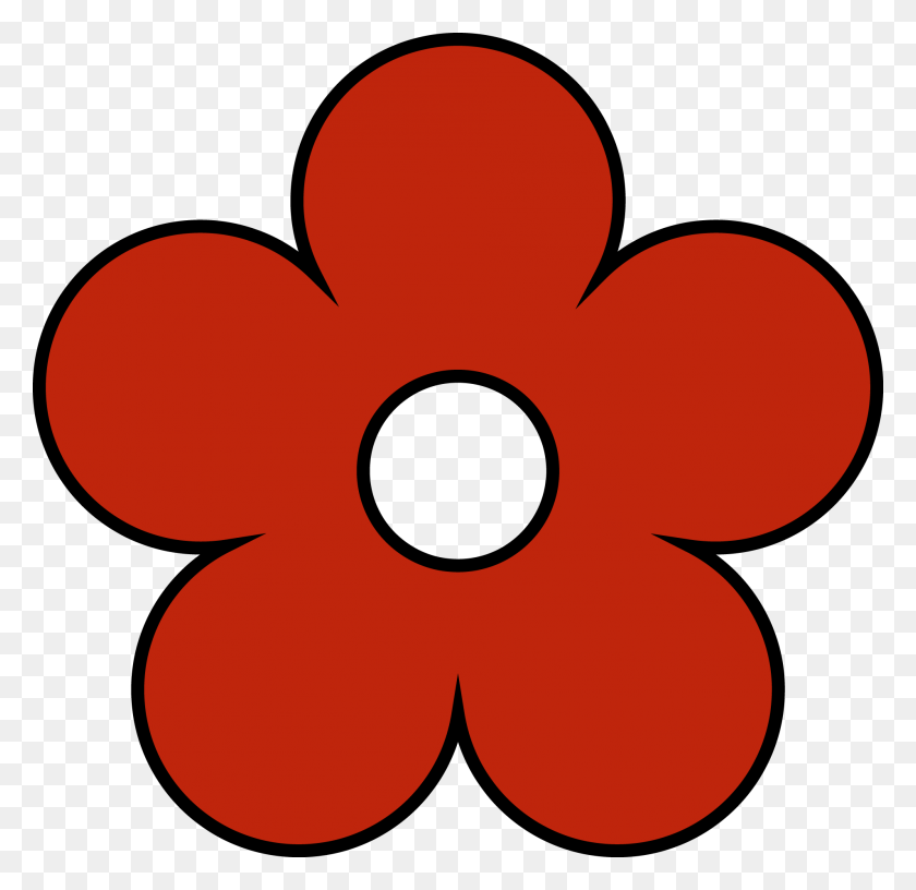 1907x1850 Red Flower Png Clipart - Red Flower PNG