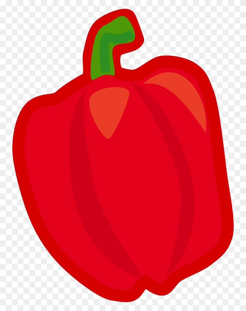 756x1000 Red Food Clipart - Chile Clipart