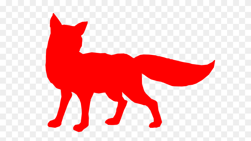 600x412 Red Fox Clip Art - Red Fox Clipart