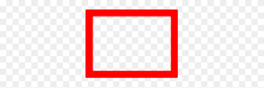 297x222 Red Frame Clip Art - Red Frame PNG