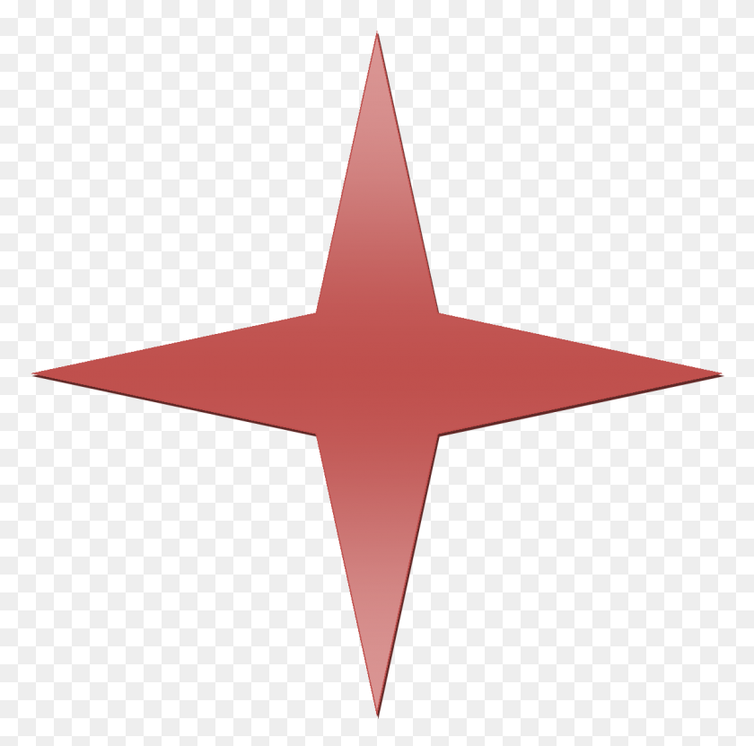 1137x1125 Red Gradient Point Star - Red Star PNG
