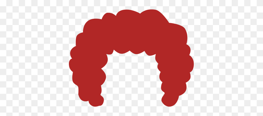 399x311 Красные Волосы Клипарт - Red Hair Clipart