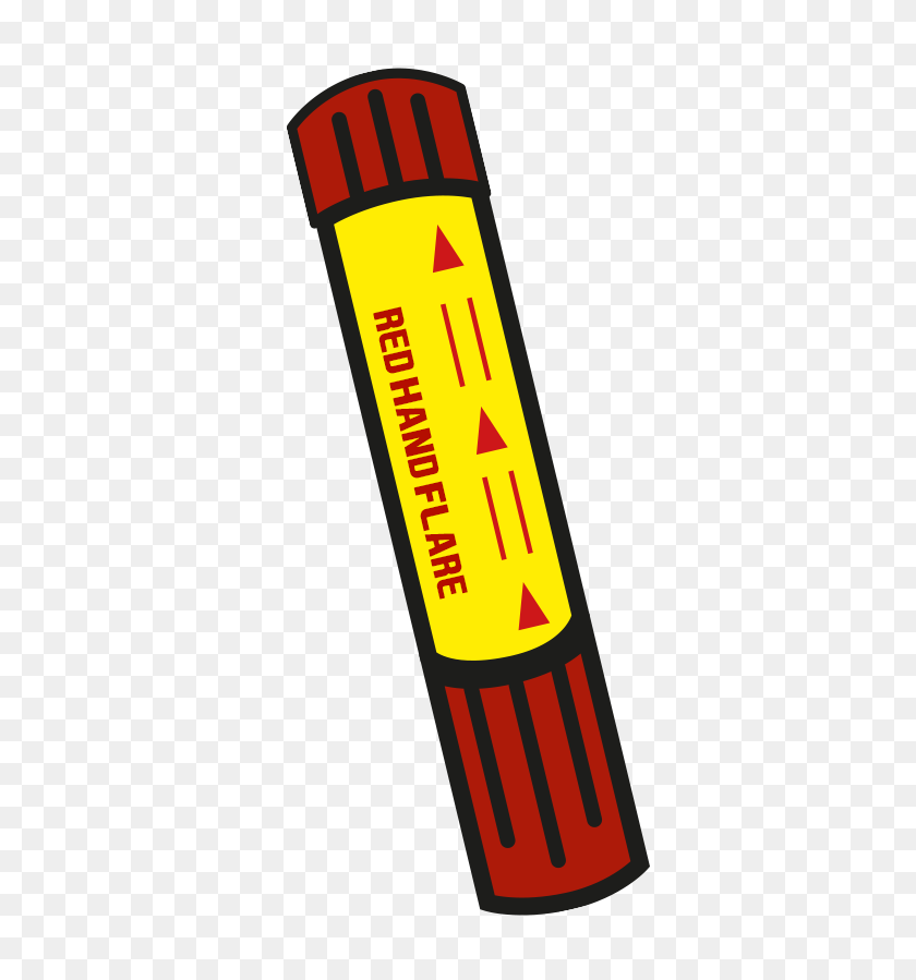 492x839 Red Hand Flare Vector - Red Flare PNG