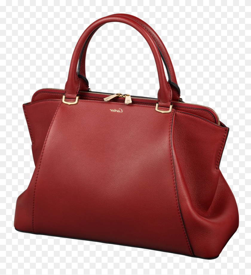 960x1060 Red Handbag Cartier Png Clip Art - Luggage PNG