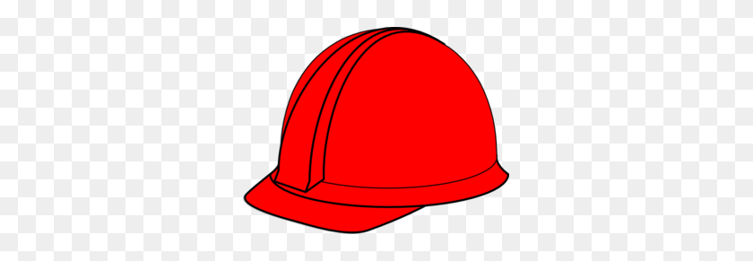 297x231 Red Hard Hat Clip Art - Canal Clipart