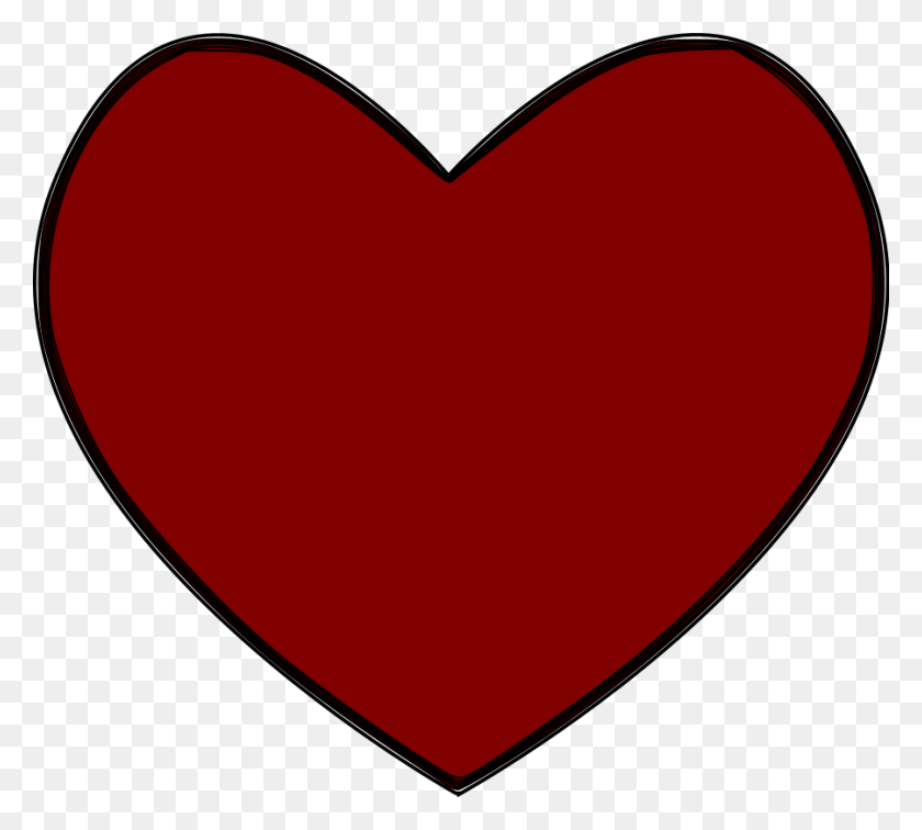 900x804 Красное Сердце Картинки - Маленькое Красное Сердце Клипарт