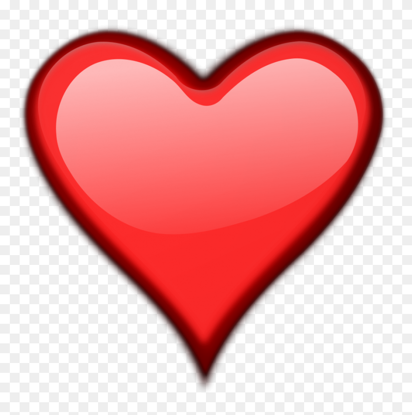 892x900 Красное Сердце Картинки Бесплатно - Влюбленная Пара Клипарт