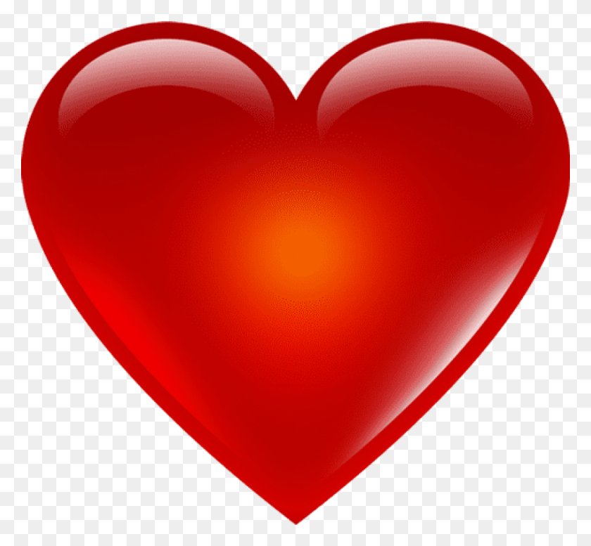 850x782 Png Красное Сердце Смайлик - Красное Сердце Смайлик Png