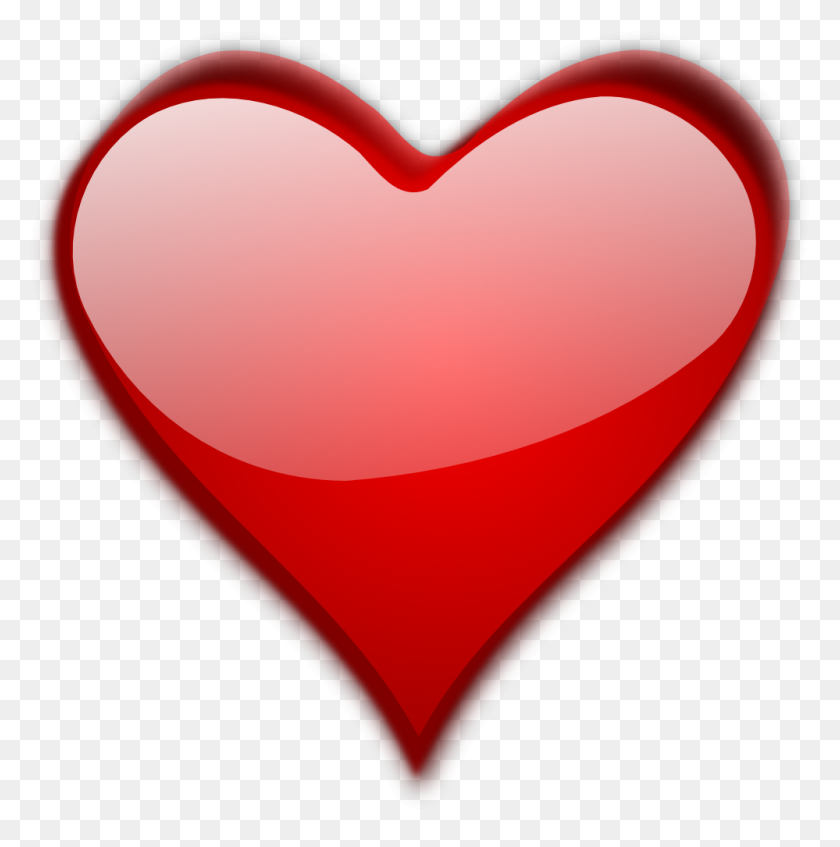 999x1009 Red Heart Png Image - Red Heart PNG