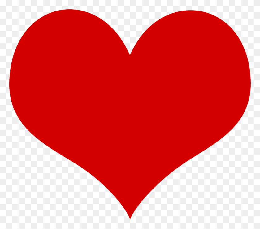 1331x1163 Red Heart Png Image, Free Download - Heart PNG Images With Transparent Background