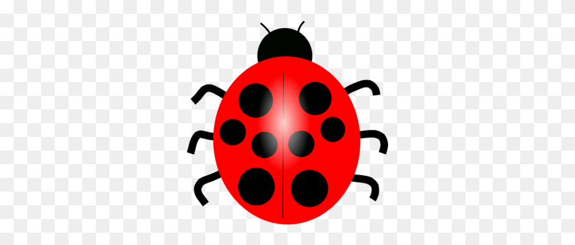 294x298 Red Ladybug Clip Art - Free Ladybug Clipart