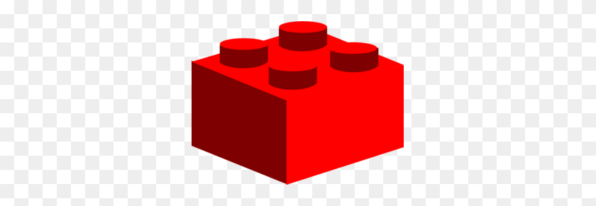 299x231 Red Lego Clip Art - Lego Clipart PNG