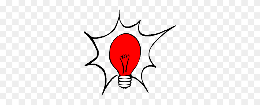 298x279 Red Light Bulb Clip Art - Christmas Bulb Clipart