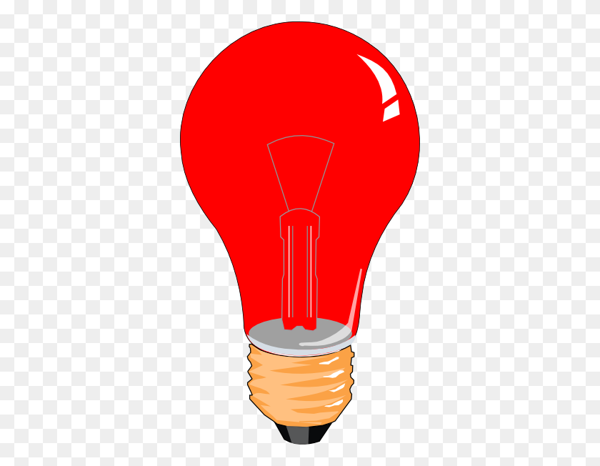 336x592 Red Light Bulb Png Png Image - Red Light PNG