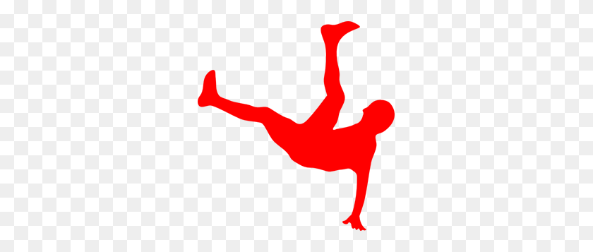 279x297 Red Man Falling Png Clip Arts For Web - Man Falling PNG