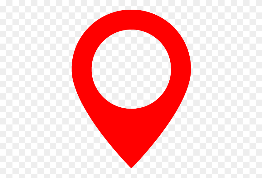 512x512 Red Map Marker Icon - Map Marker PNG