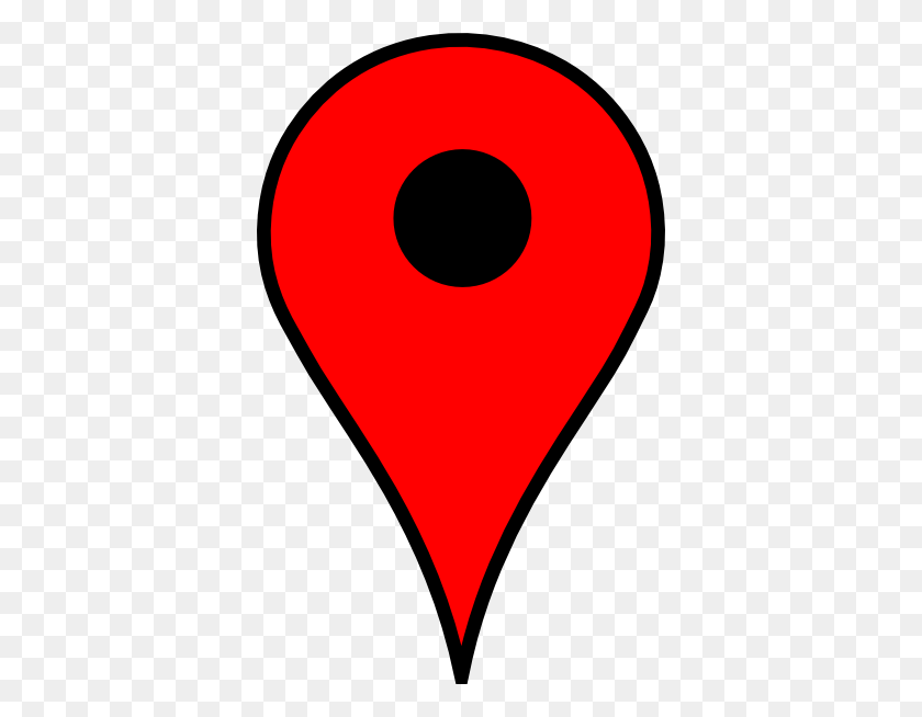 372x594 Png Красная Карта Булавка - Красный Круг Png Прозрачный