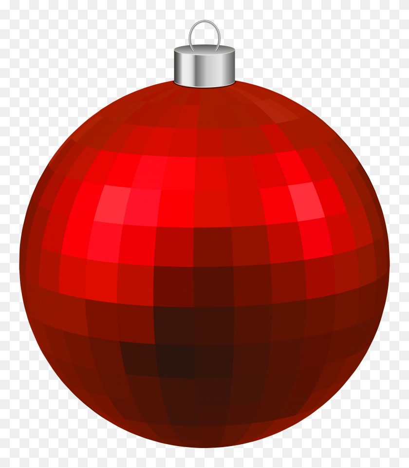 2500x2891 Red Modern Christmas Ball Png Clipart - Red Lips Clip Art