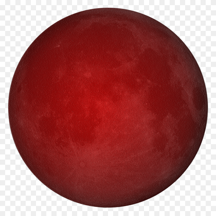850x849 Red Moon - Red Moon PNG