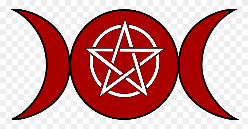 783x379 Red Moon Coven - Red Moon PNG