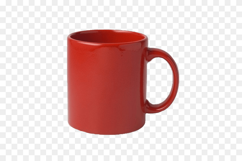 500x500 Red Mug Transparent Png - Red Cup PNG