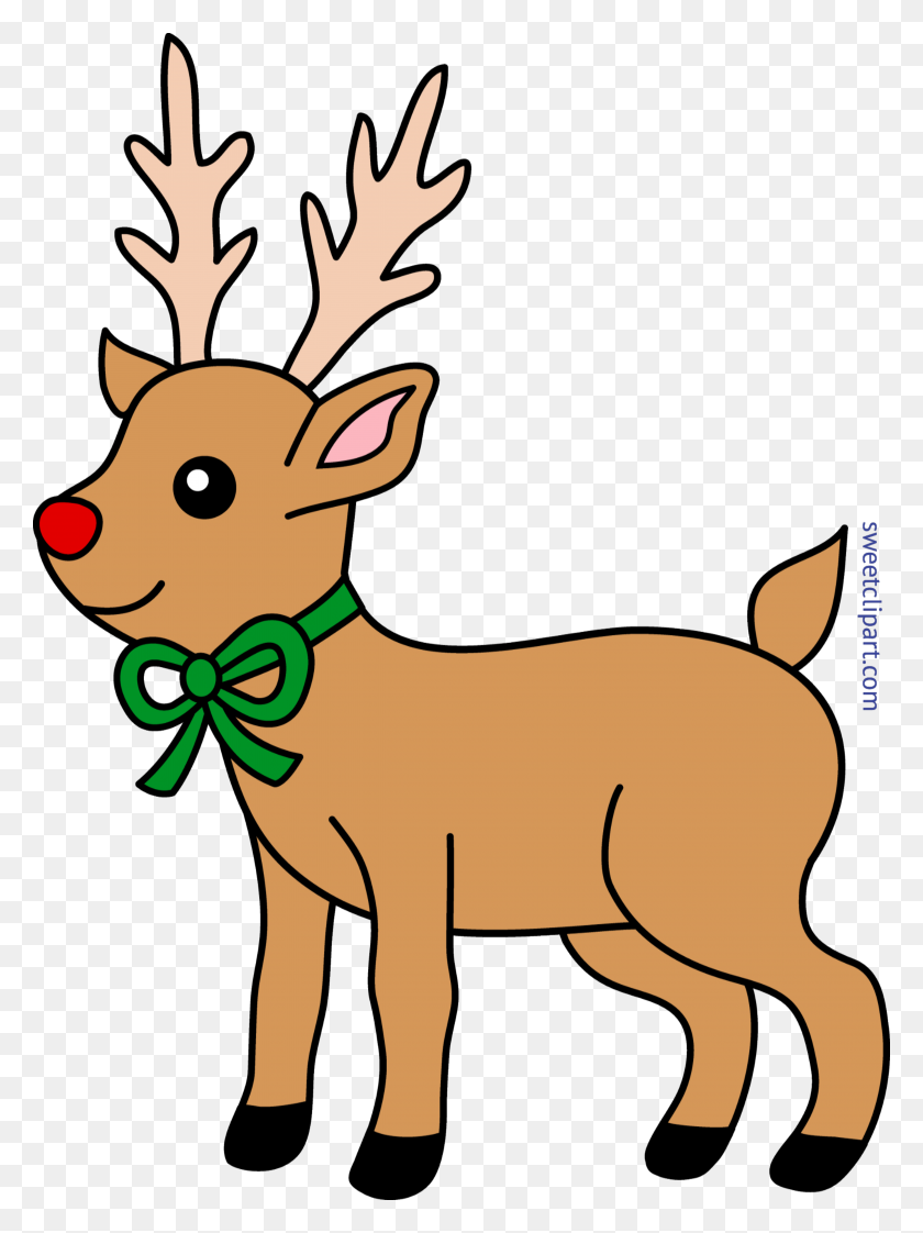 4949x6740 Imágenes Prediseñadas De Reno De Nariz Roja - Rudolph The Red Nosed Reindeer Clipart
