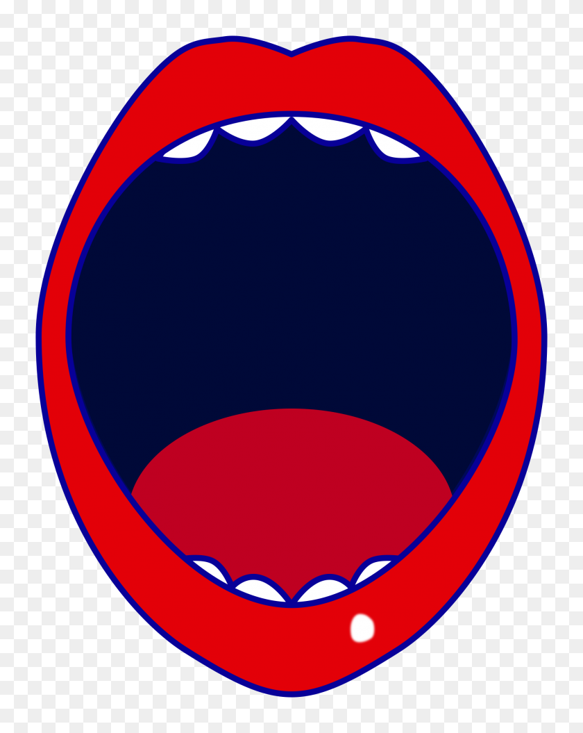 1881x2400 Red Open Mouth Icons Png - Open Mouth PNG