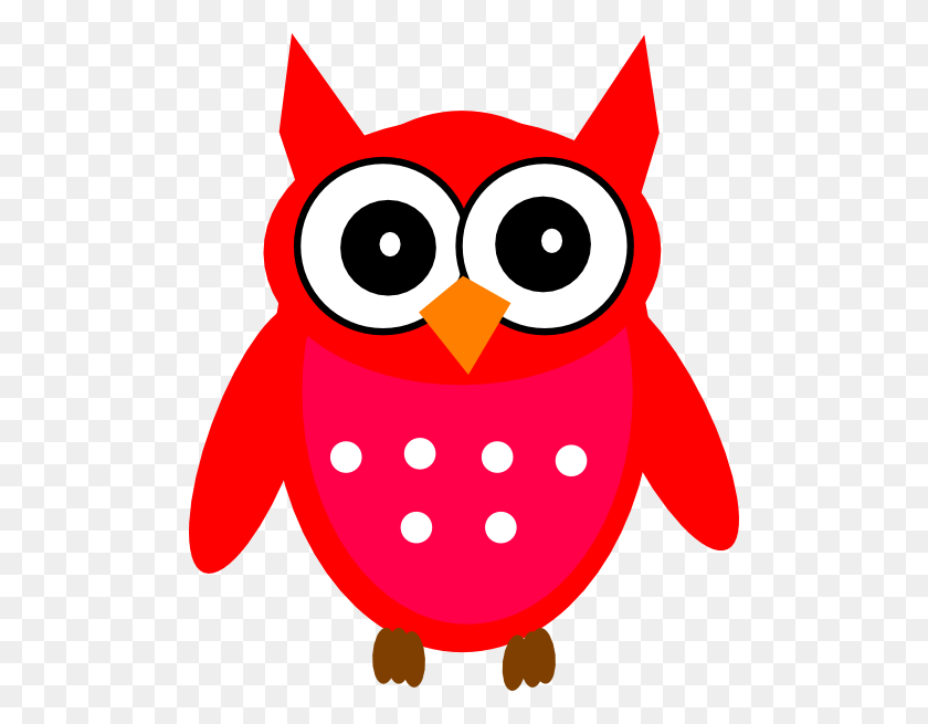 498x595 Red Owl Clip Art - Owl Images Clipart