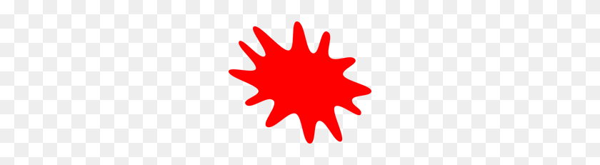 200x171 Red Paint Splatter Png, Clip Art For Web - Paint Splatters PNG