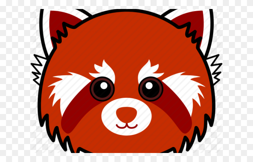 640x480 Крыло Красной Панды - Клипарт Красная Панда