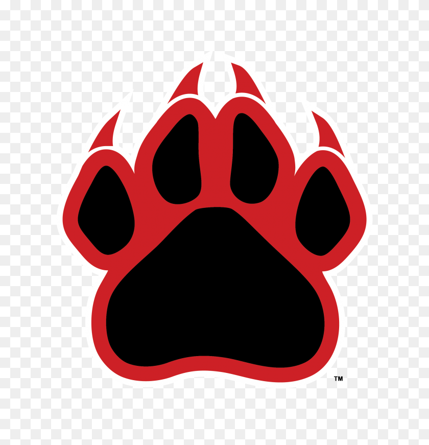 2452x2550 Red Panther Cliparts - Panther Paw Clipart
