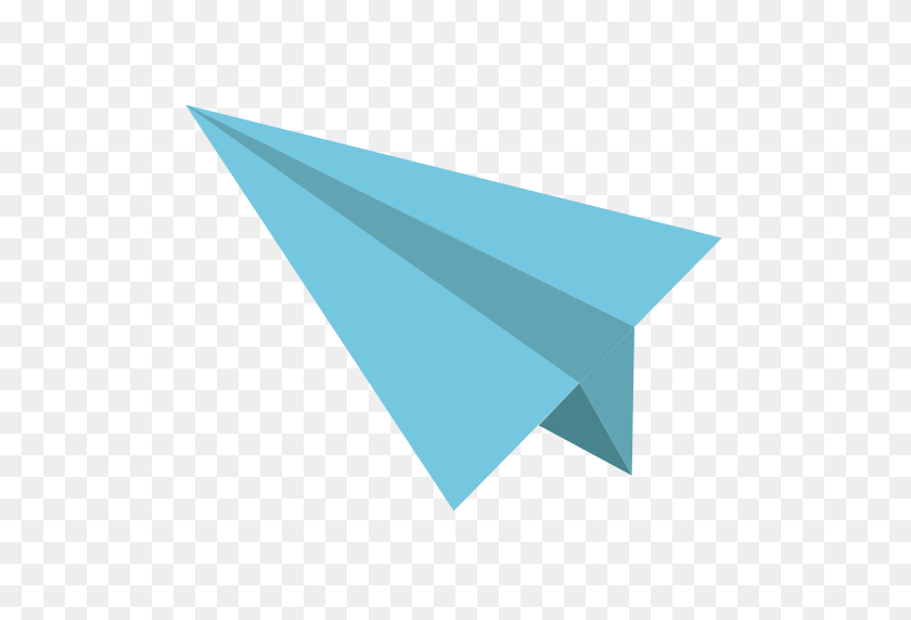 512x512 Red Paper Plane Png Image - Paper Airplane PNG