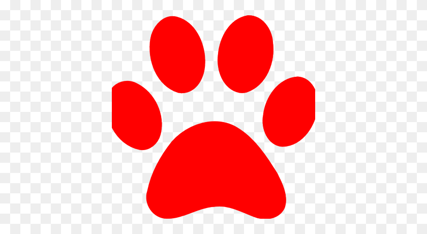 400x400 Red Paw Pet Products - Dog Paw PNG