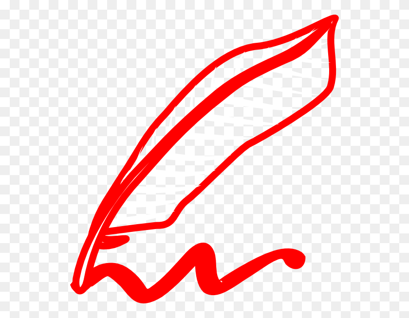 552x594 Красная Ручка Значок Картинки - Карандаш И Бумага Клипарт Черный И Белый