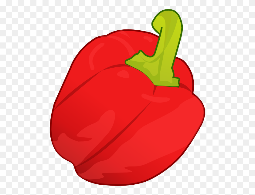 512x583 Red Pepper Clipart - Hot Pepper Clip Art