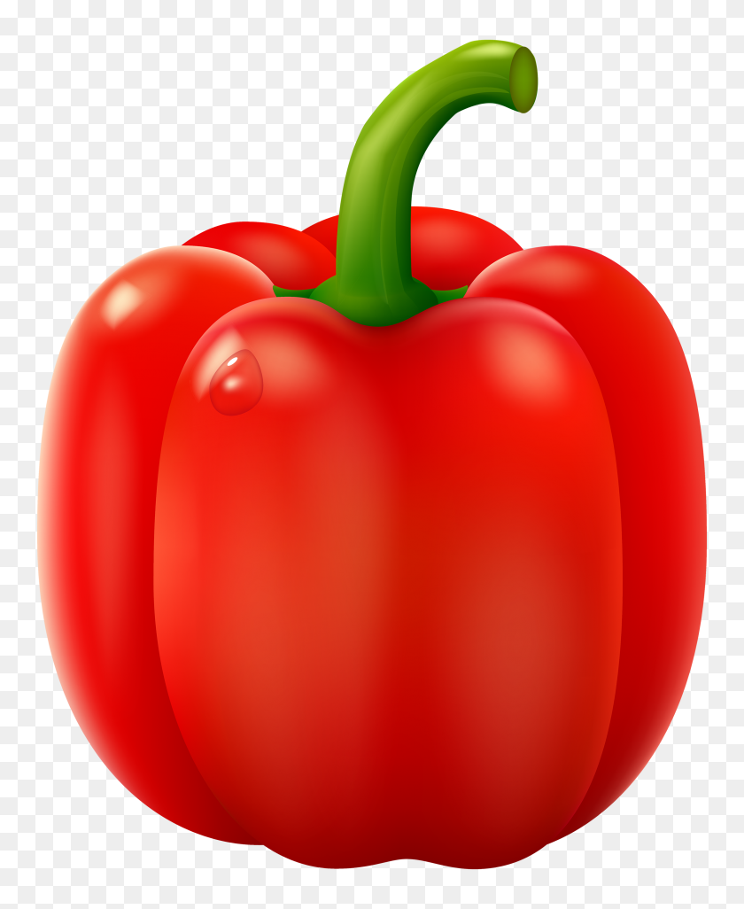 2420x3000 Red Pepper Png Clipart - Pepper PNG