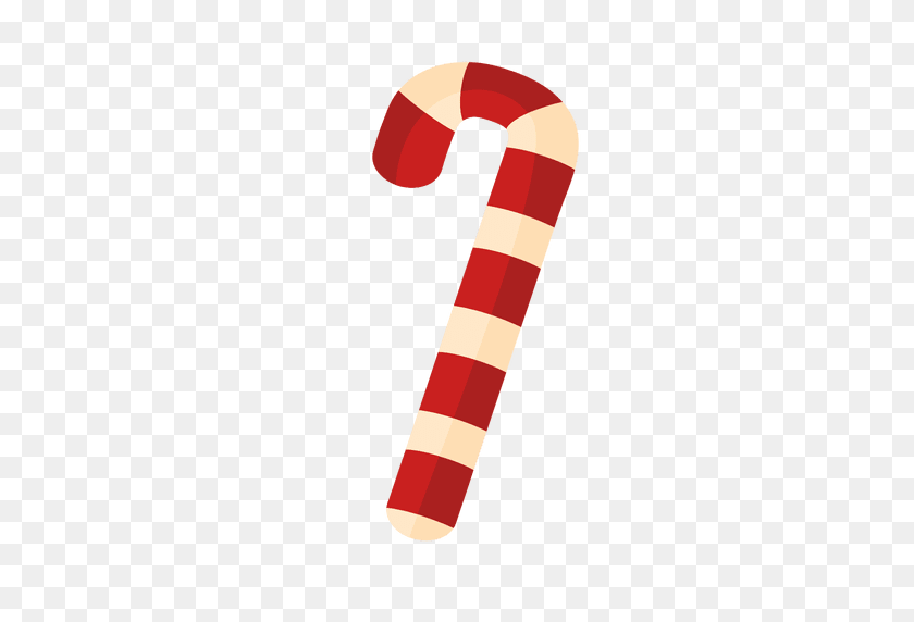 512x512 Red Peppermint Candy Cane - Peppermint Candy PNG