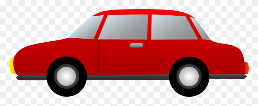7122x2615 Red Pickup Truck Clipart - Pick Up Clipart