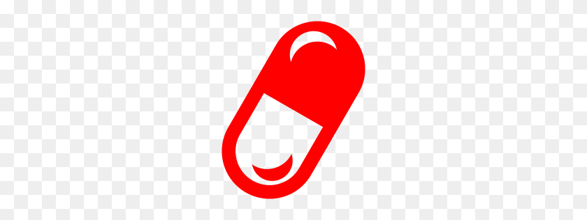 256x256 Red Pill Icon - Red Pill PNG