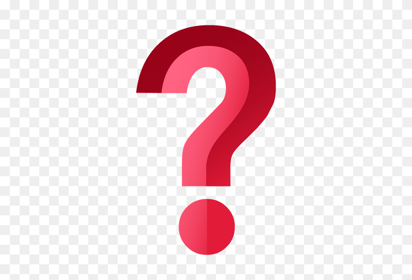 512x512 Red Question Mark - Red Question Mark PNG