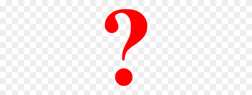 256x256 Red Question Mark Icon - Red Question Mark PNG