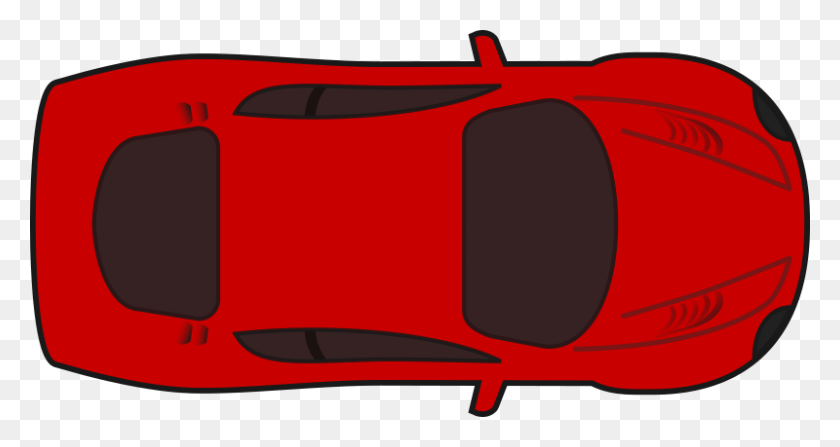 800x397 Красный Раллийный Автомобиль - Клипарт Indy Car