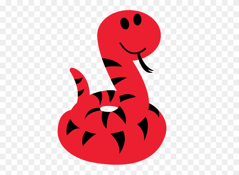 555x555 Клипарты Красная Гремучая Змея - Клипарт Гремучая Змея